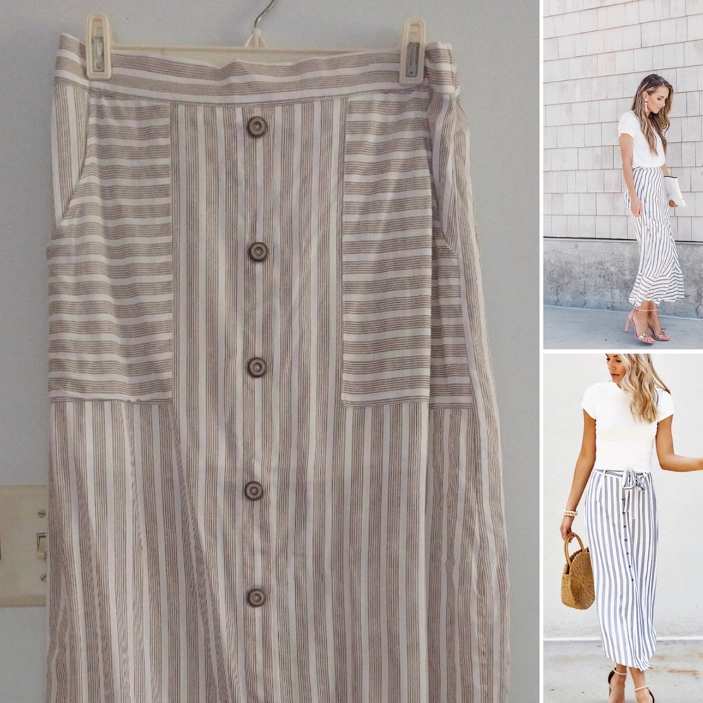 Summer midi skirt☀️